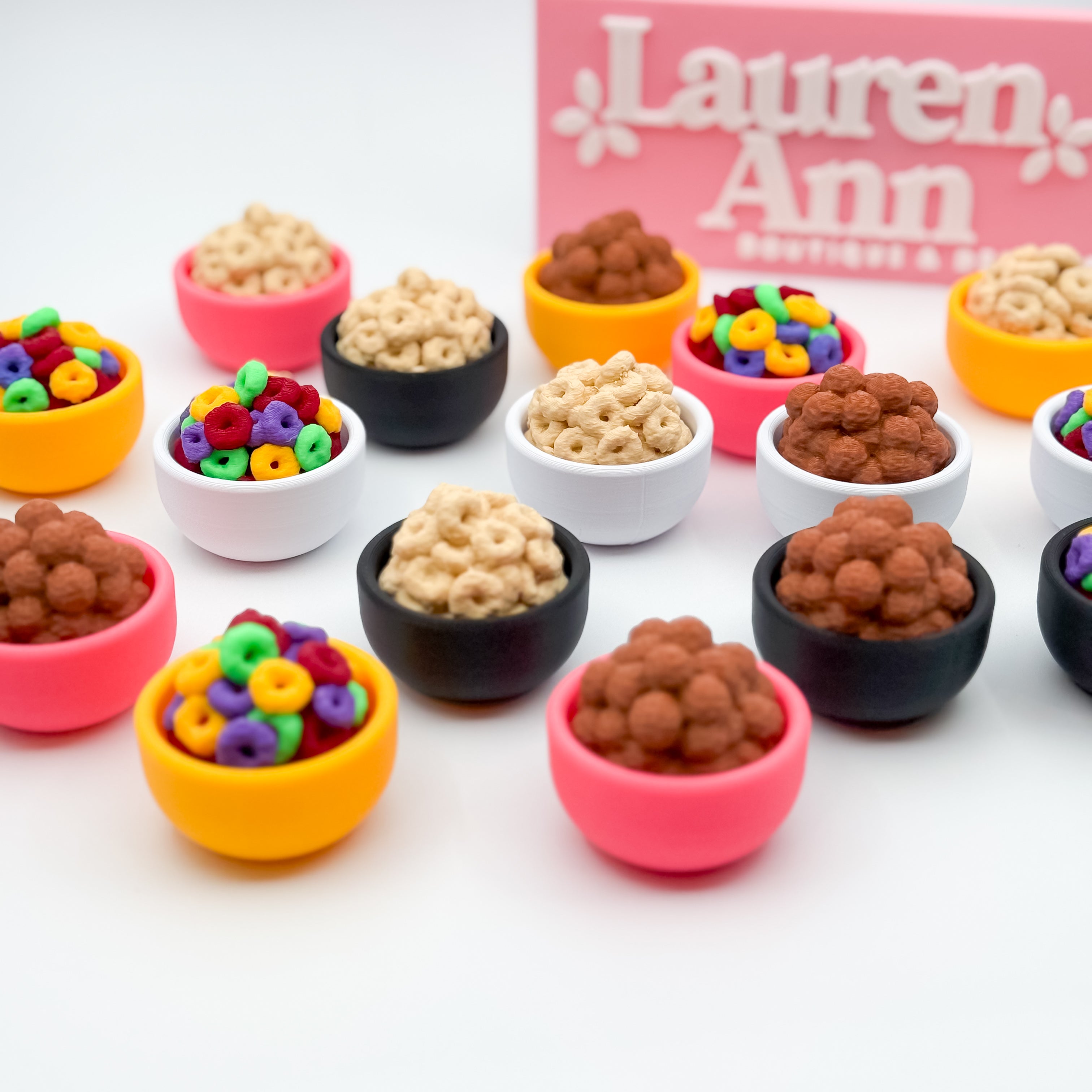 Cereal Bowl Clickers - 3 Pack